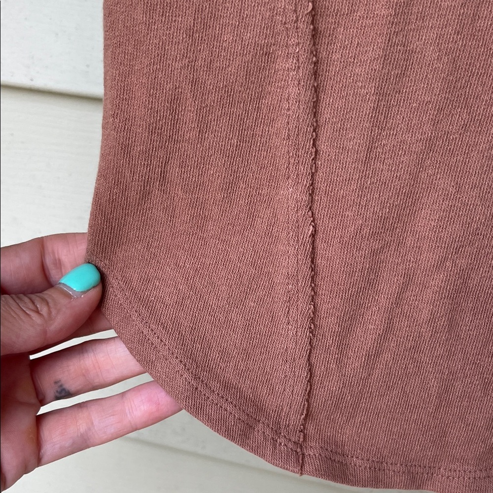 New We The Free Off-Shoulder Tan Sweater - Picture 5 of 12
